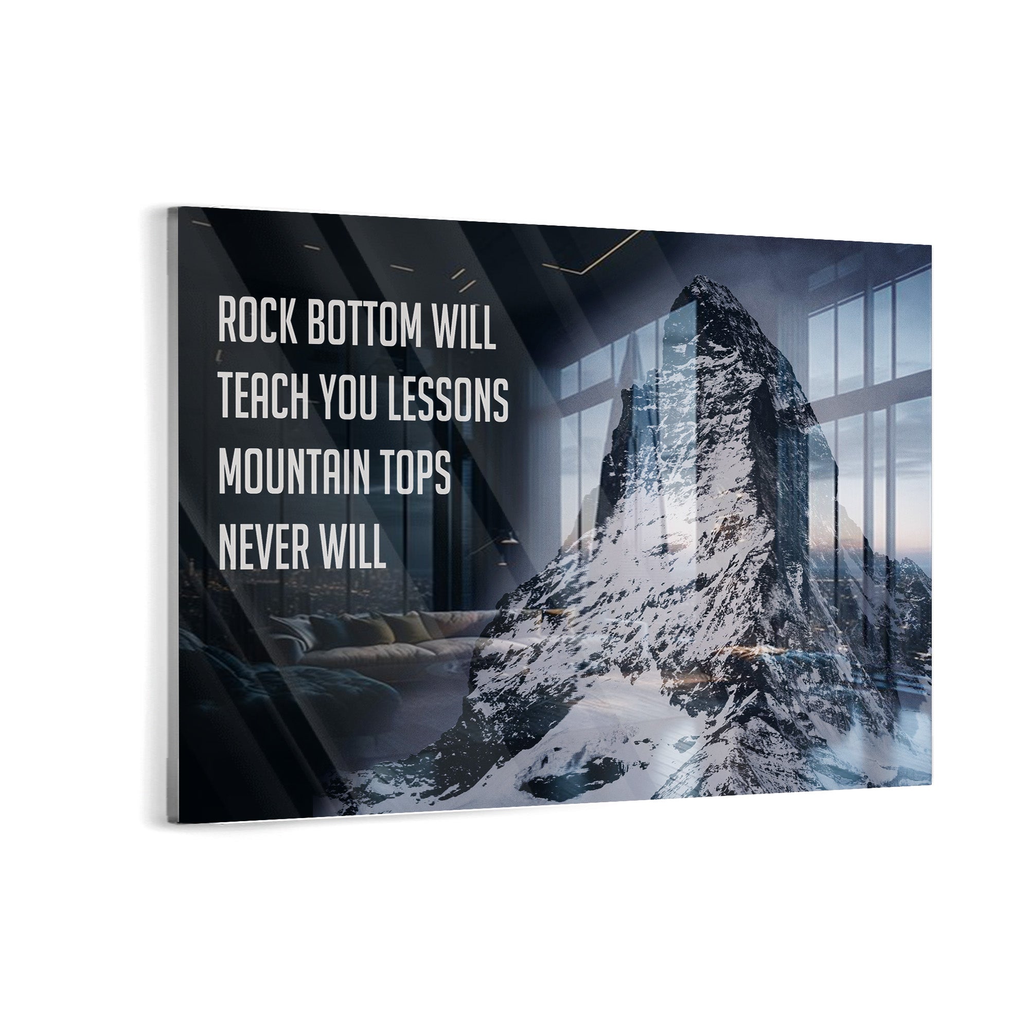 Rock Bottom Will Teach You Lesson 