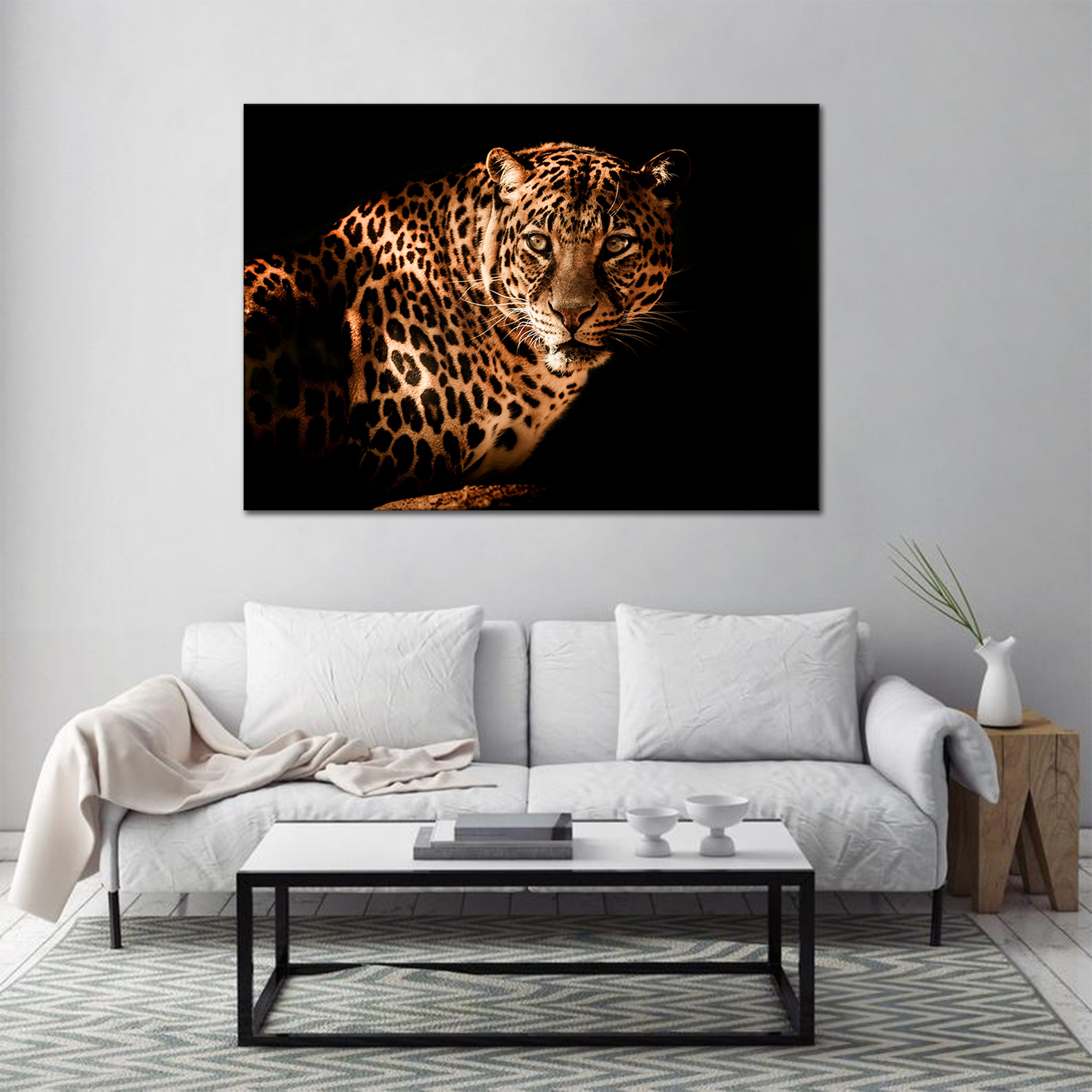 Tiger with black 