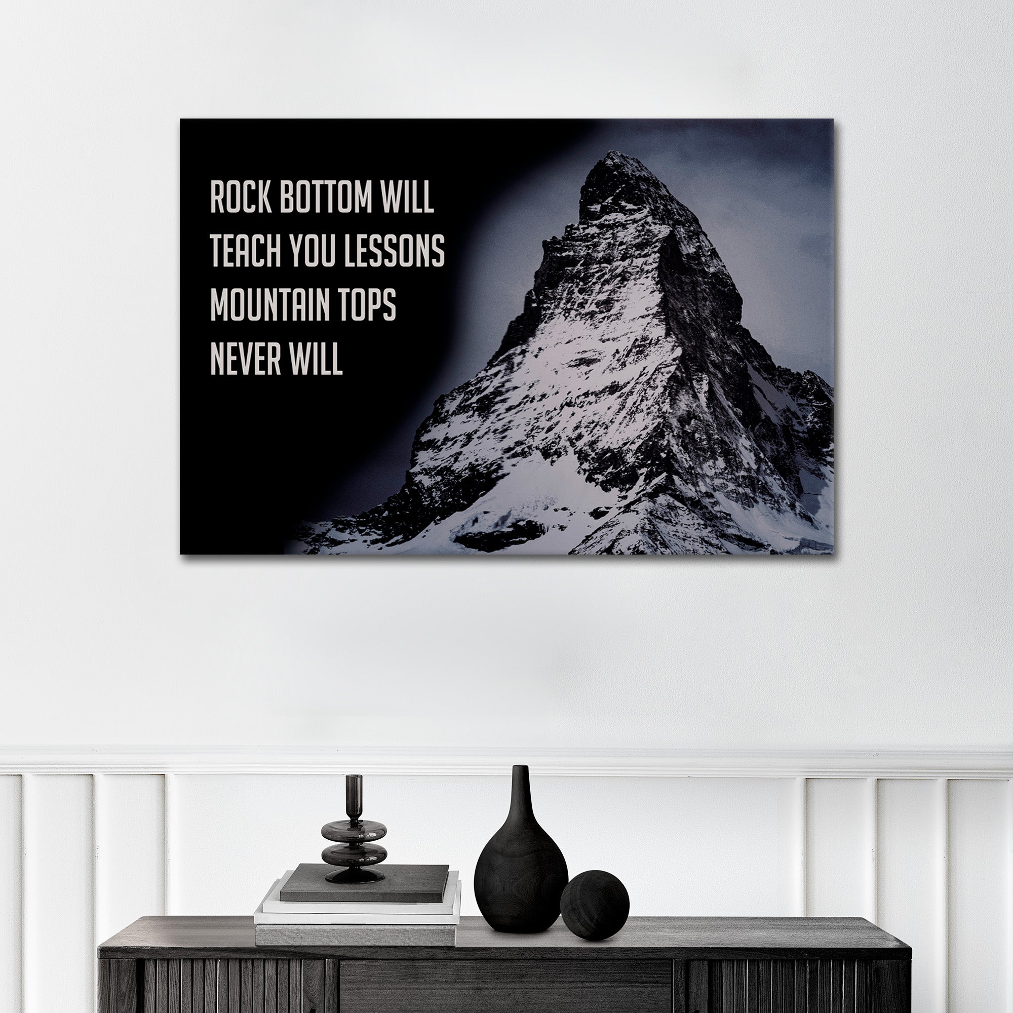 Rock Bottom Will Teach You Lesson 