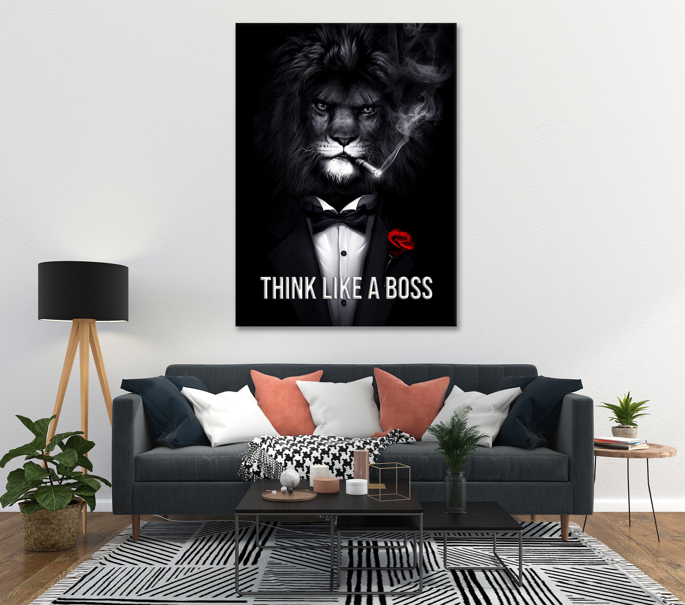 Stay Silent Let Your Action Speak- Canvas/Acrylic Glass 