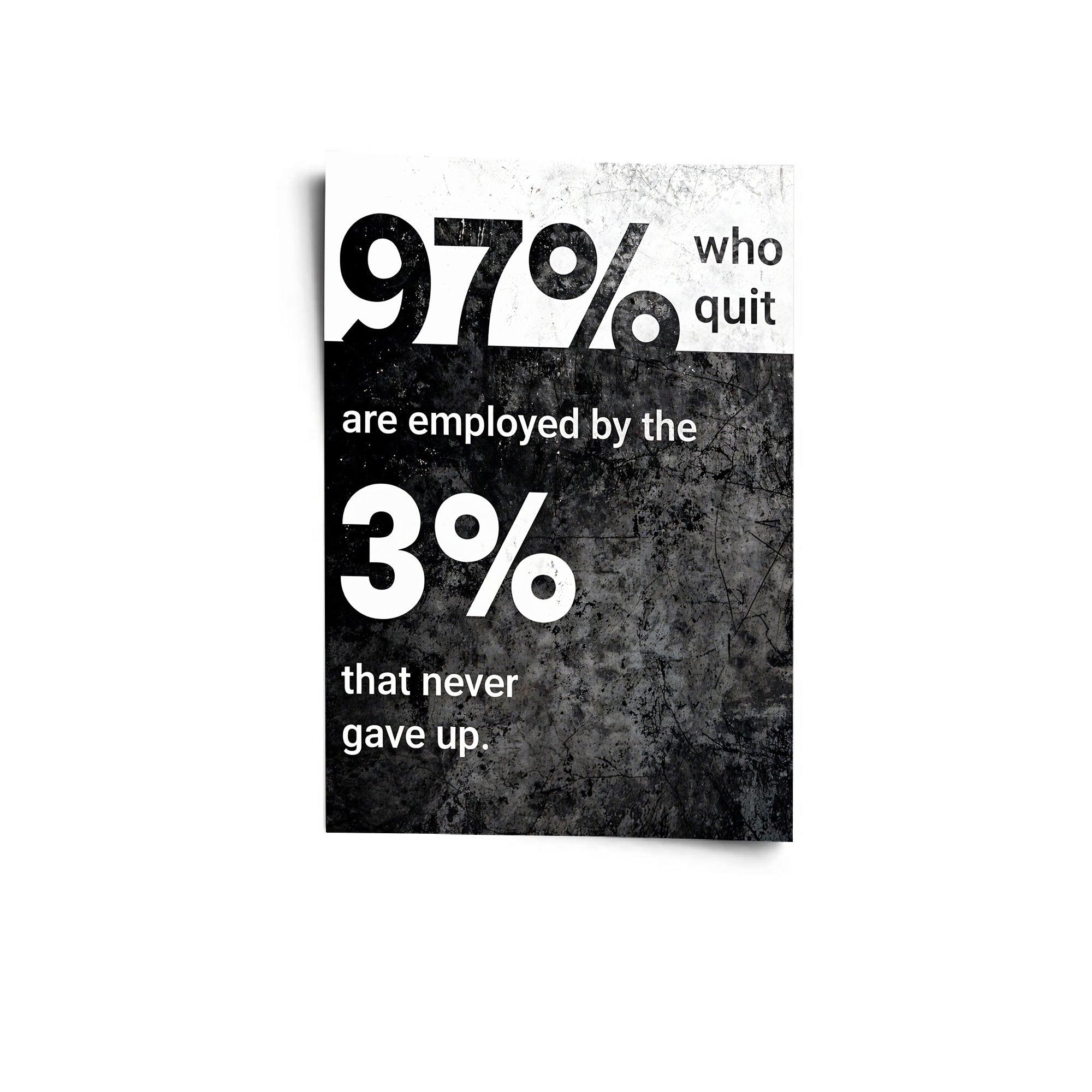 3% that never gave up