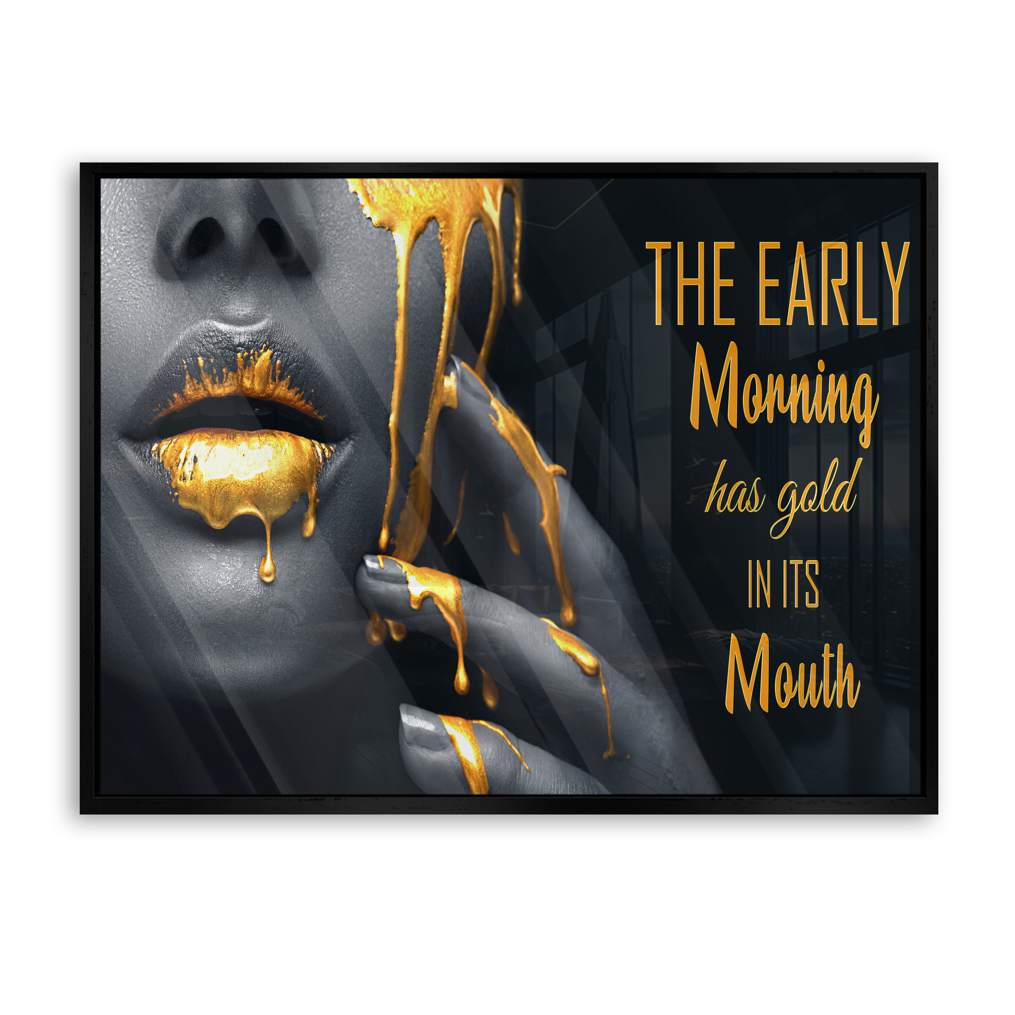 The Early Morning Has Gold In Its Mouth 