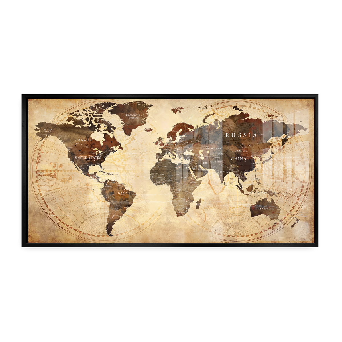 Vintage World Map