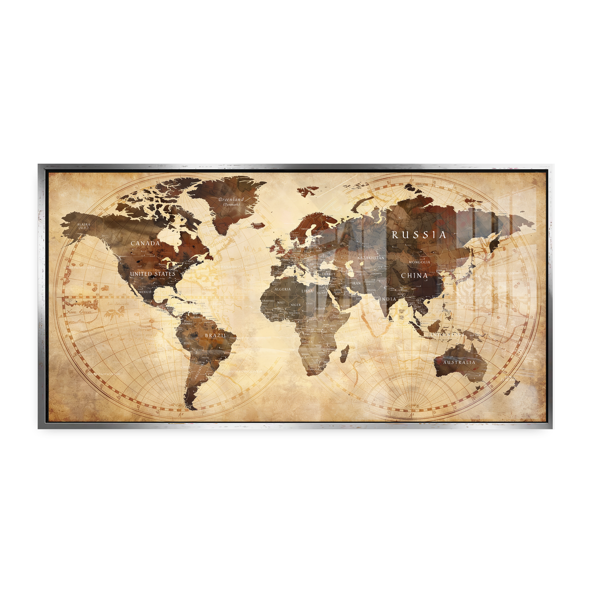 Vintage World Map