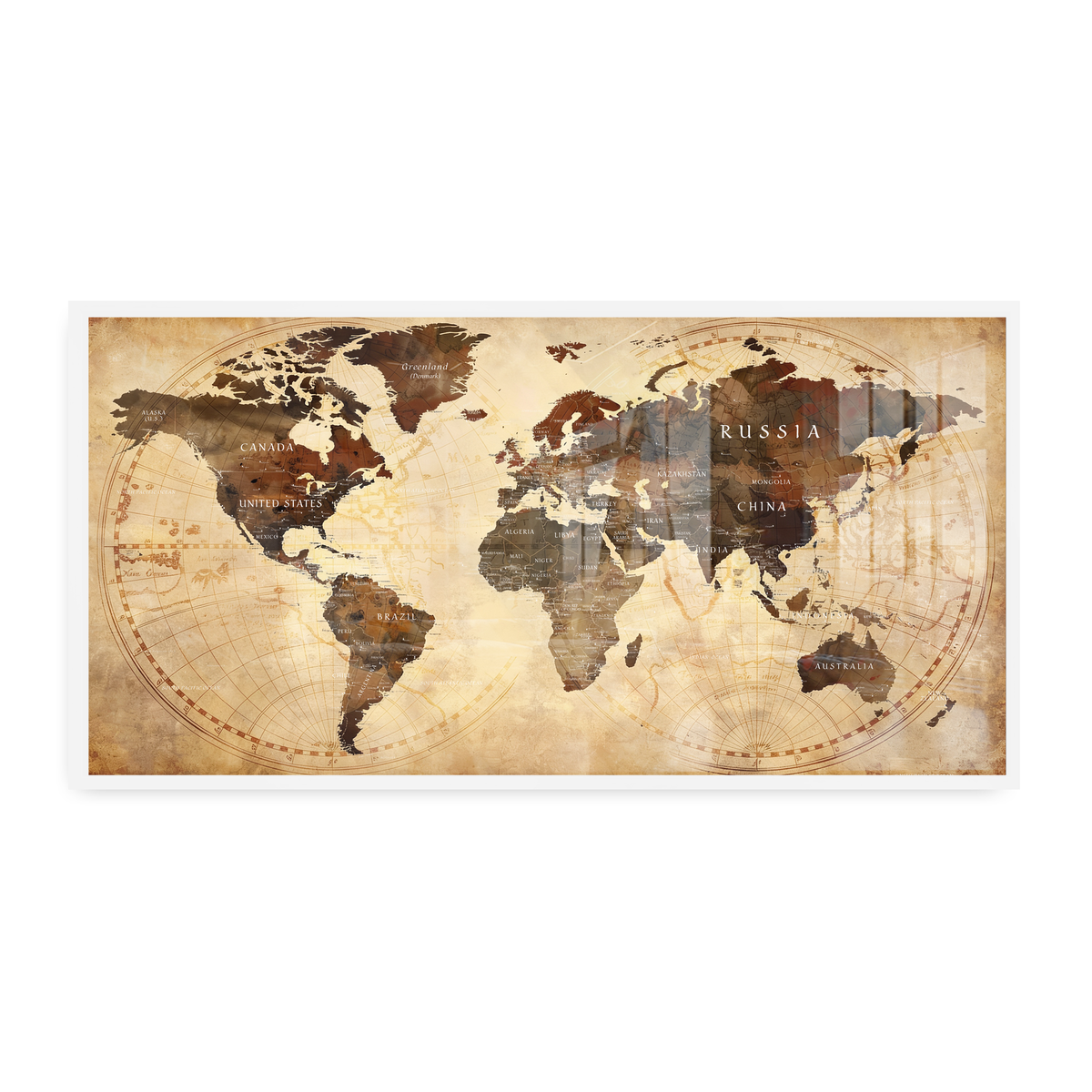 Vintage World Map