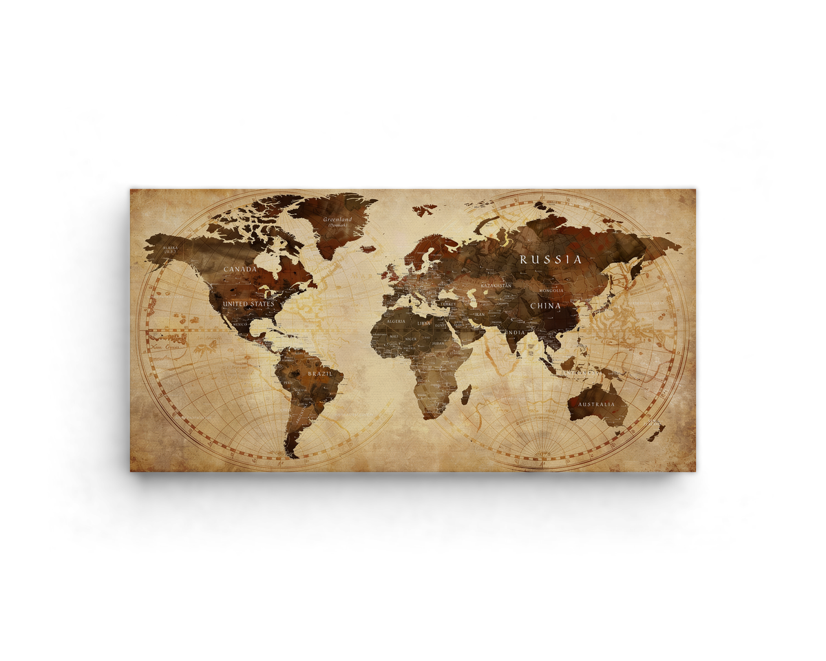 Vintage World Map