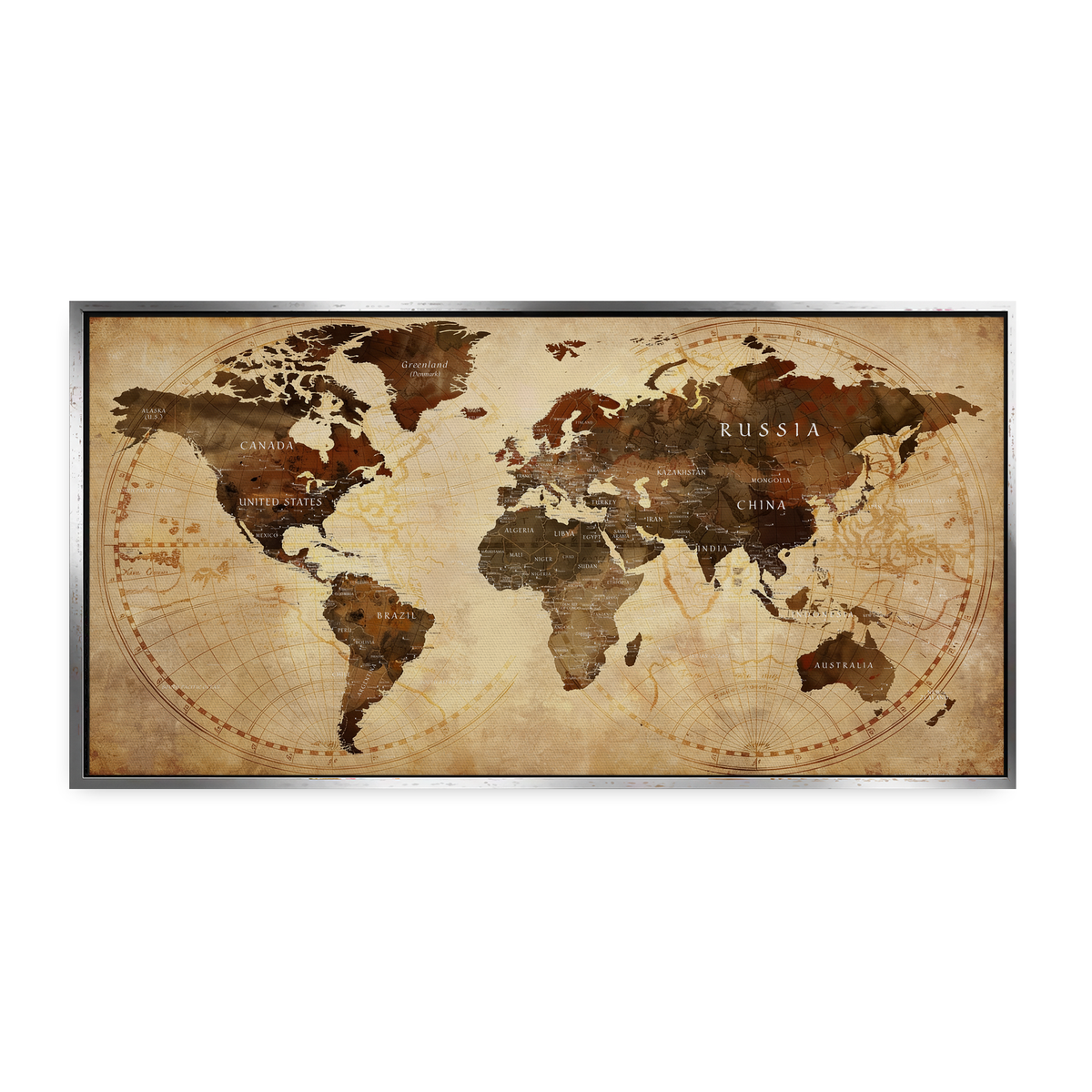 Vintage World Map
