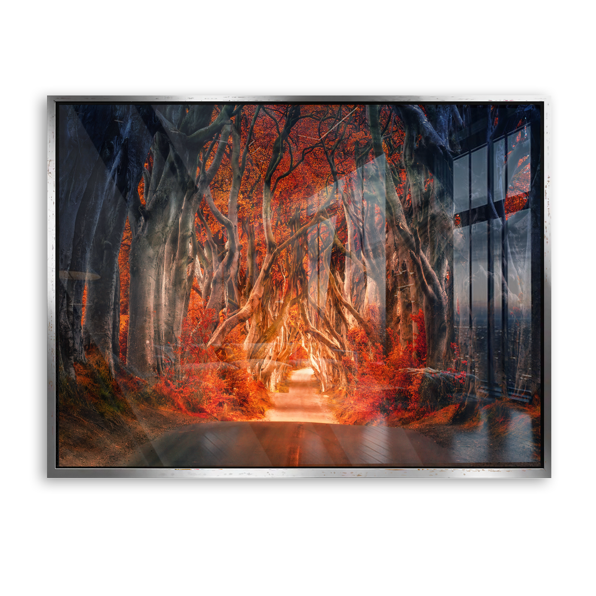 Autumn Passage - Acrylglas Silber