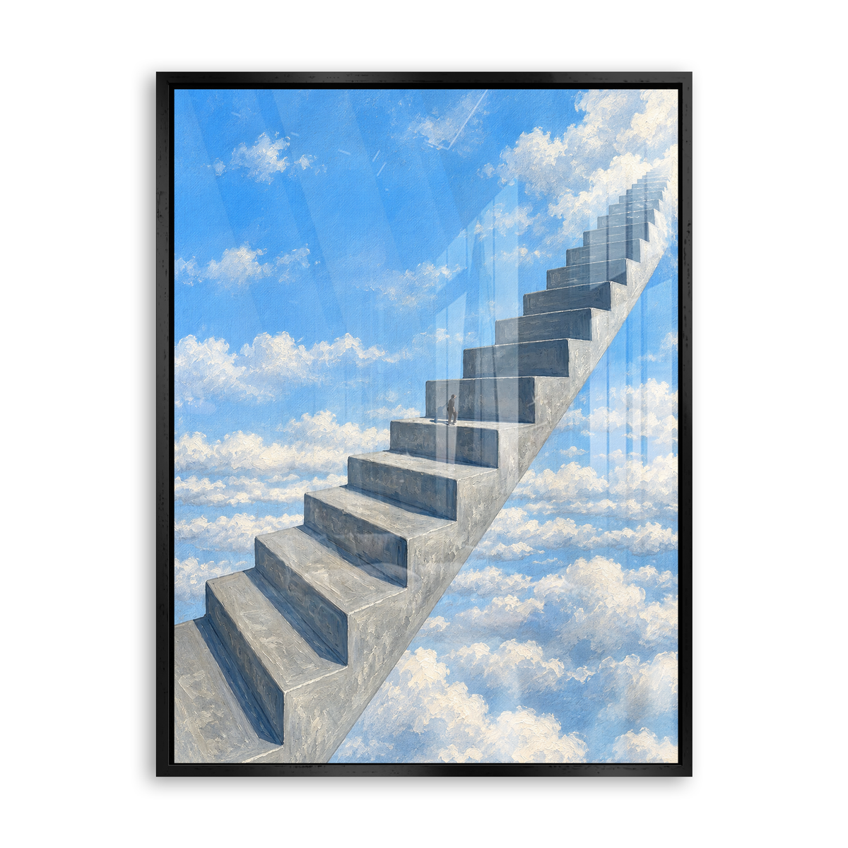 Beyond the Sky - Acrylglas Schwarz