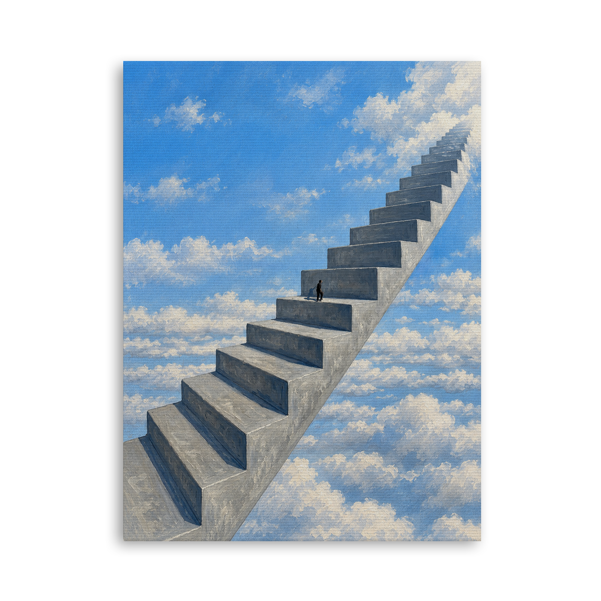 Beyond the Sky - Leinwand Ohne Rahmen