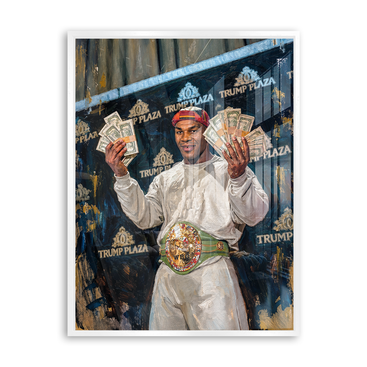 Champion's Payday - Acrylglas Weiß