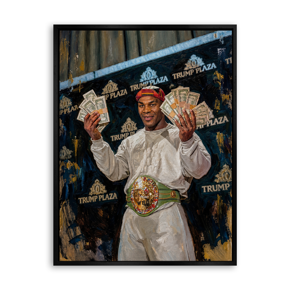 Champion's Payday - Leinwand Schwarz