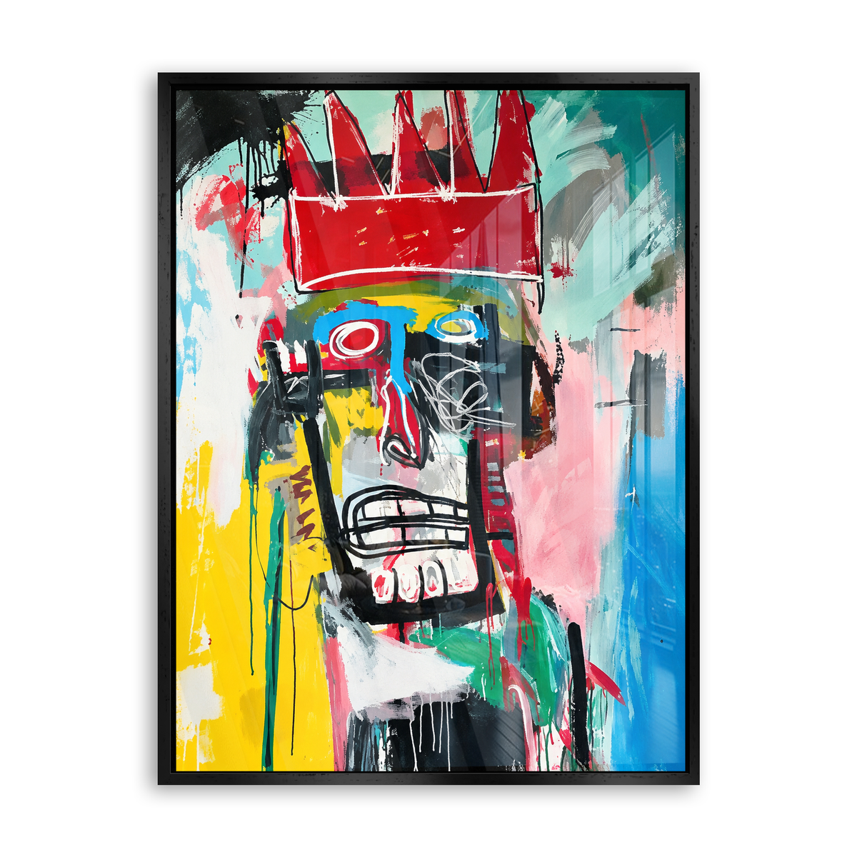 Crowned & Timeless-Duo 1 - Acrylglas Schwarz