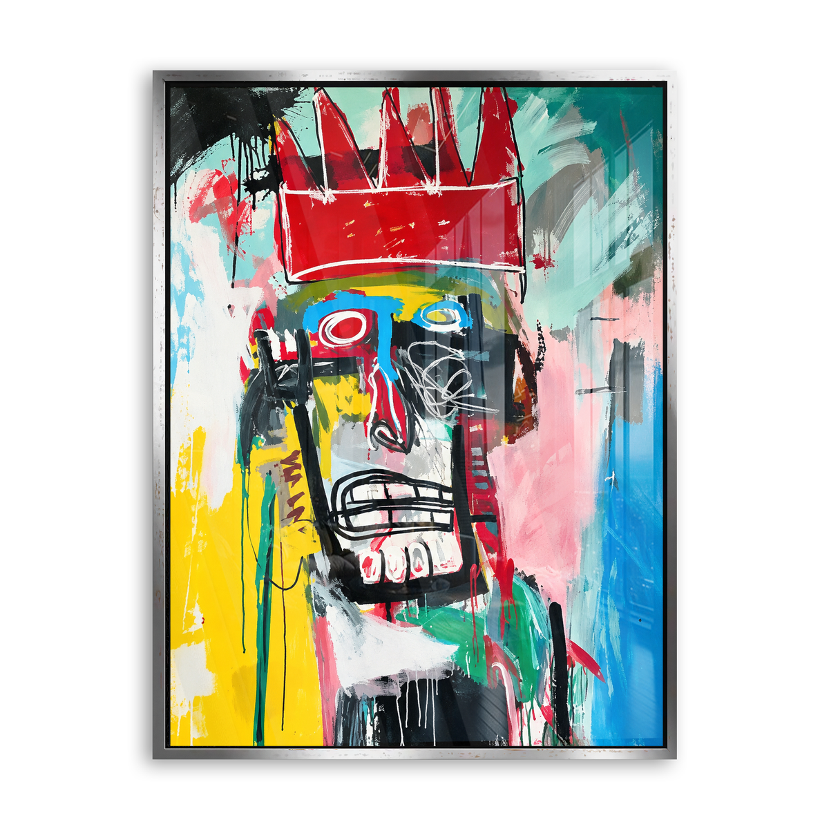 Crowned & Timeless-Duo 1 - Acrylglas Silber