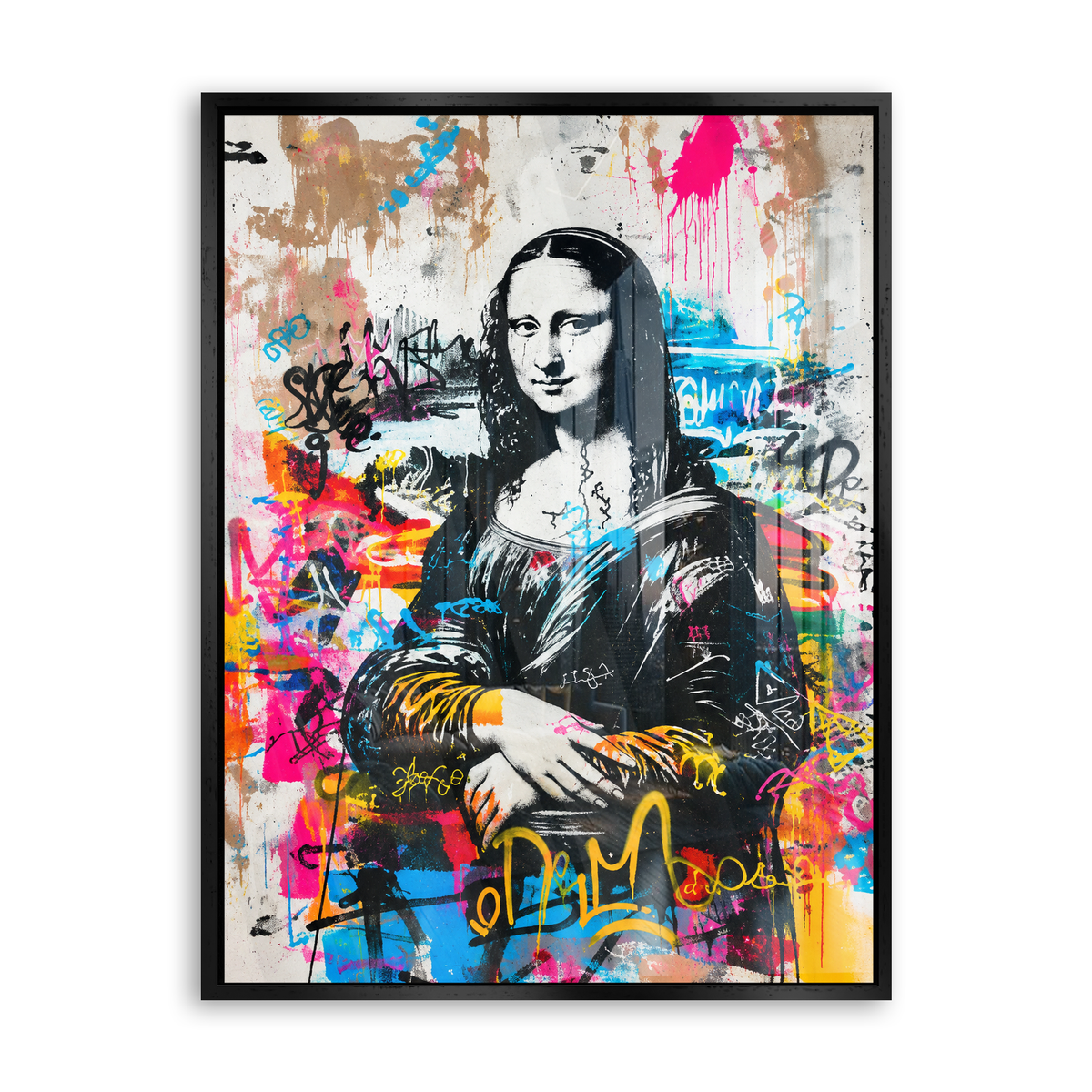 Crowned & Timeless-Duo 2 - Acrylglas Schwarz