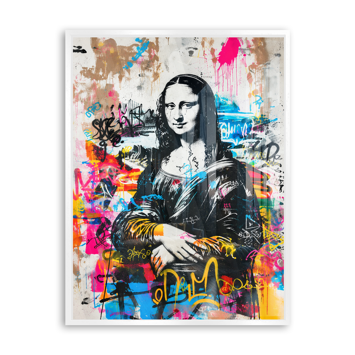 Crowned & Timeless-Duo 2 - Acrylglas Weiß