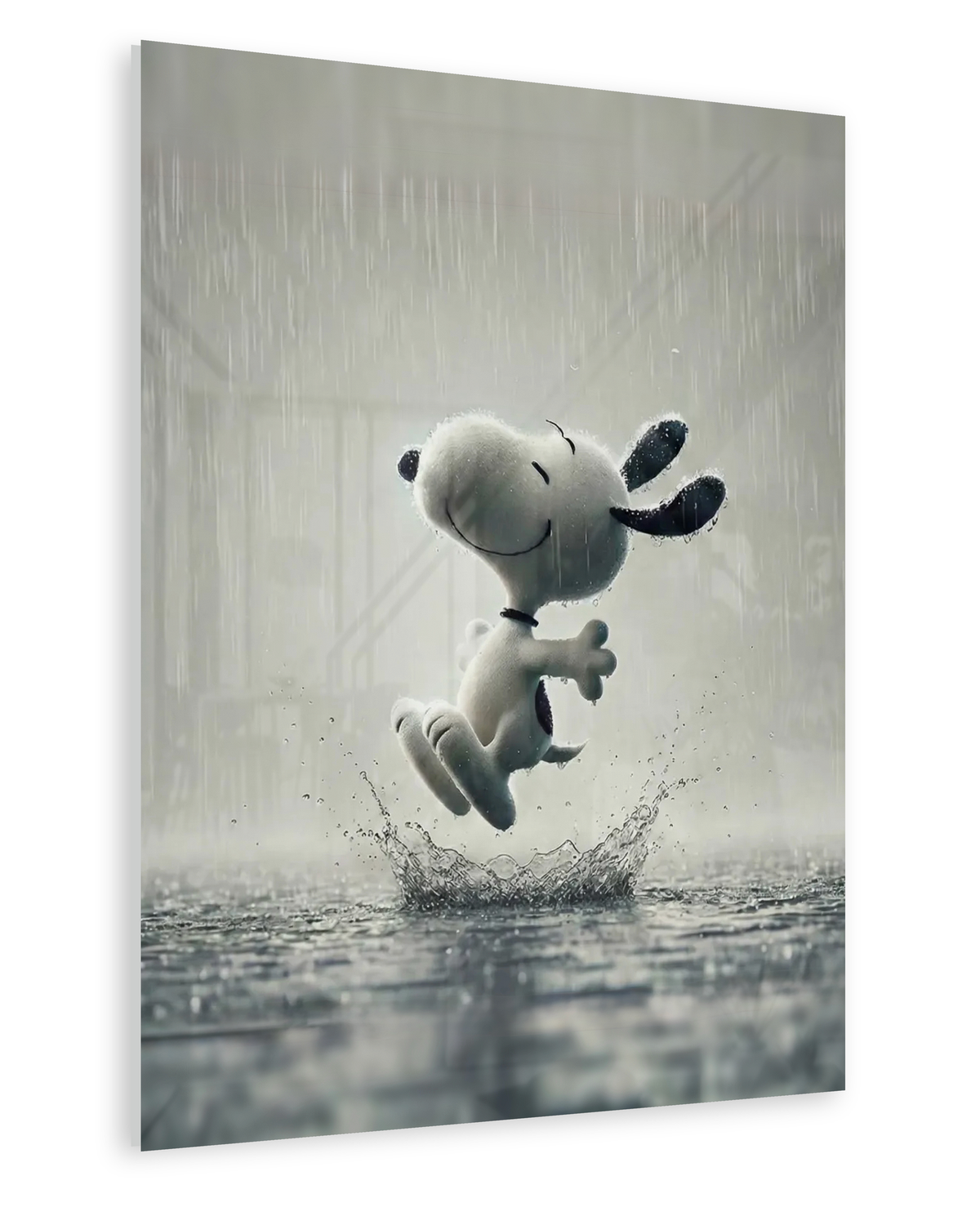 Dancing in the Rain - Acrylglas Ohne Rahmen