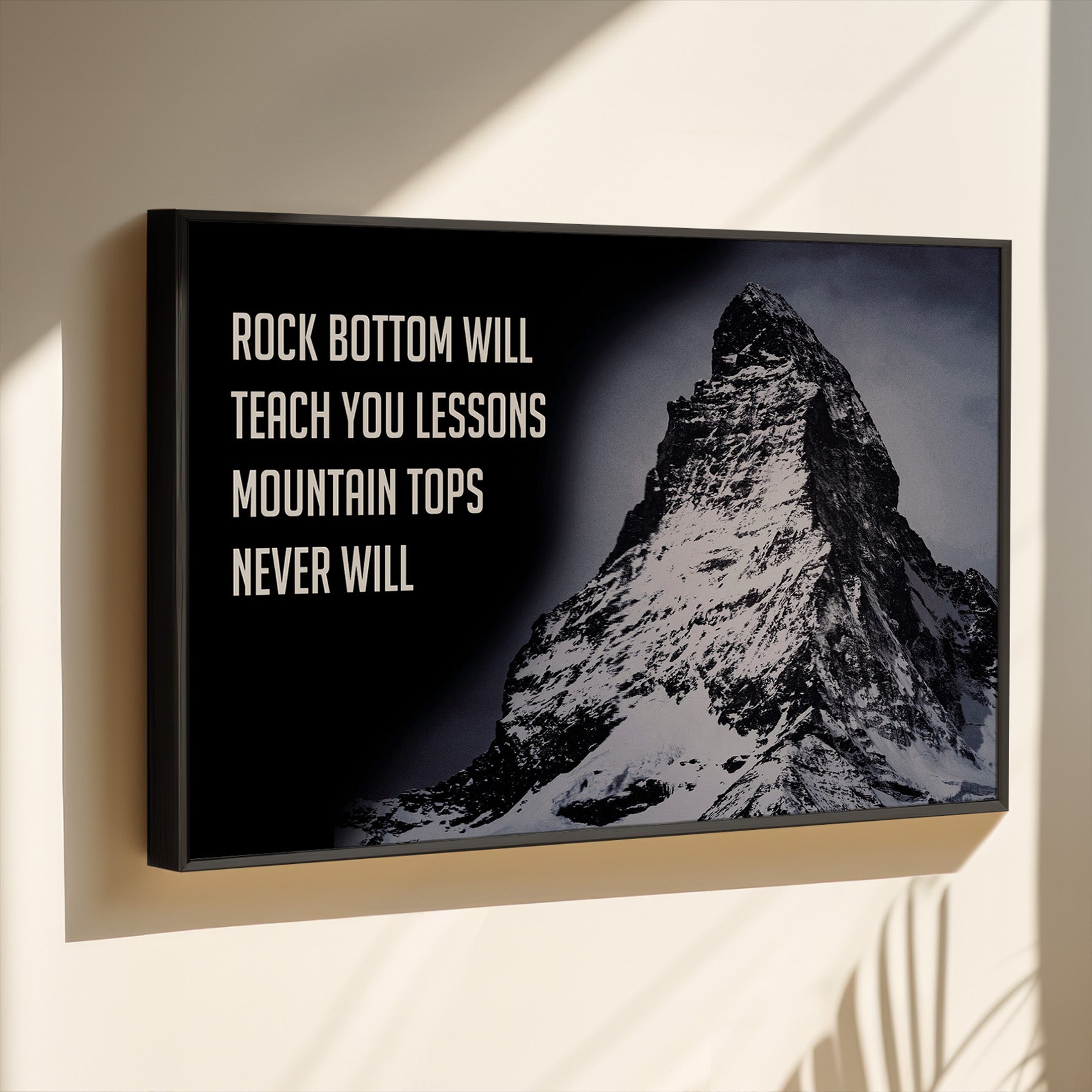 Rock Bottom Will Teach You Lesson 