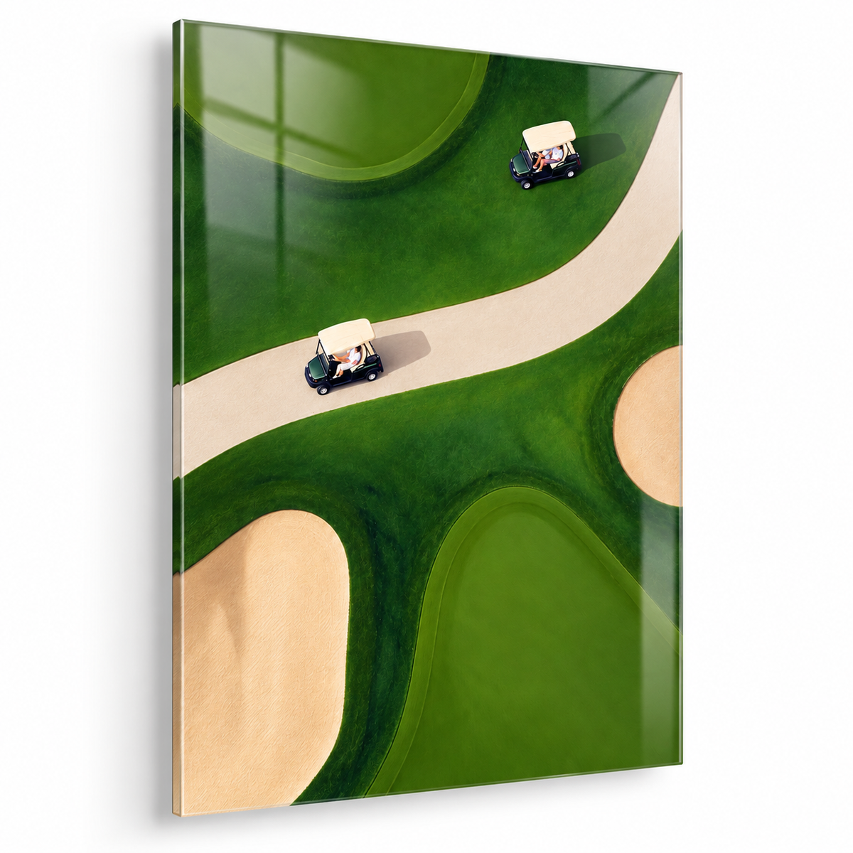 Fairway Flow - Acrylglas Ohne Rahmen