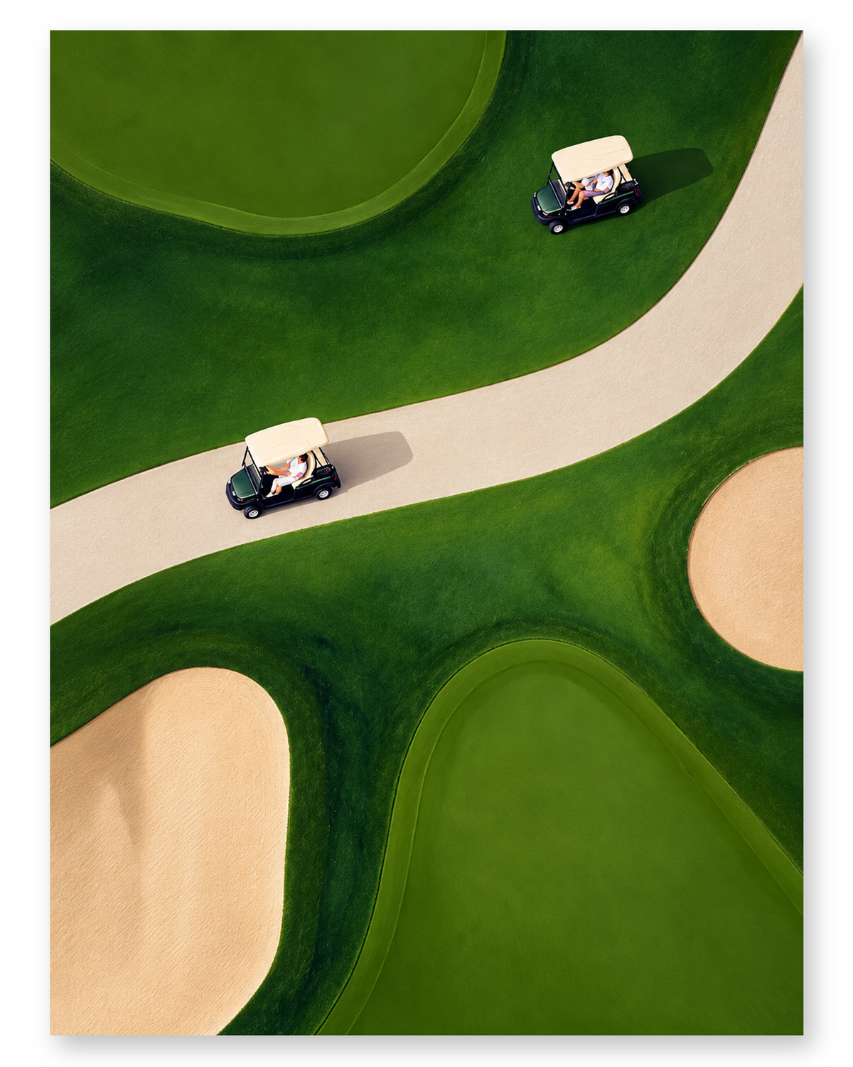 Fairway Flow - Poster
