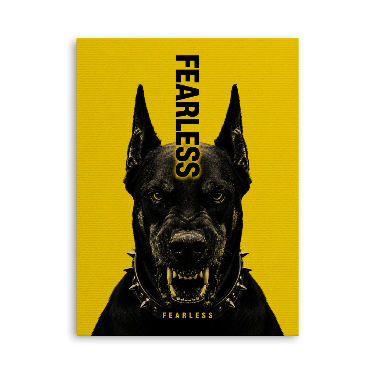 Fearless - Leinwand Ohne Rahmen