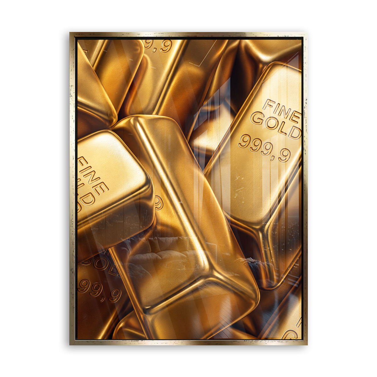 Fine Gold - Acrylglas Gold