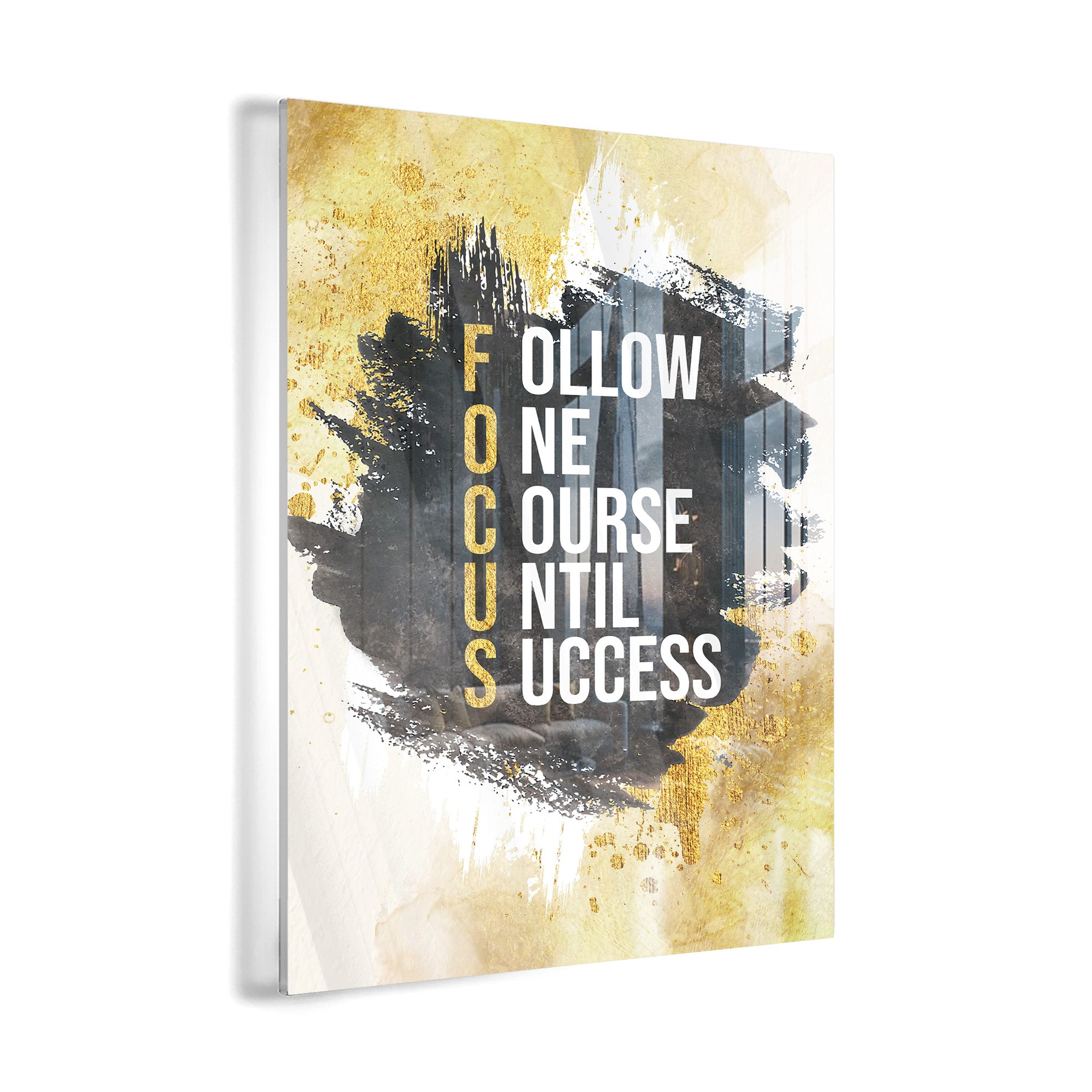Follow One Course Until Success Acrylbild Hauptbild