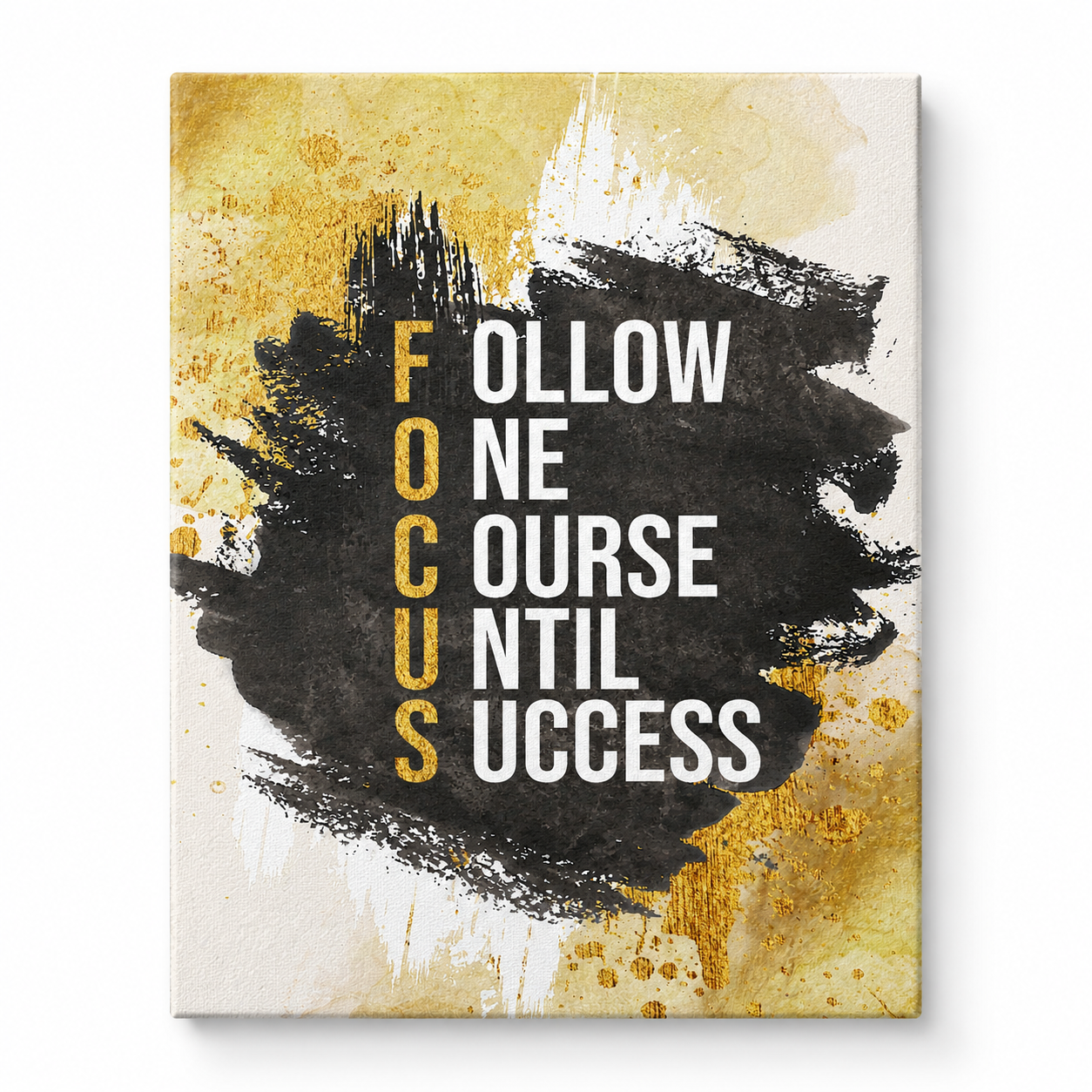 Follow One Course Until Success Poster