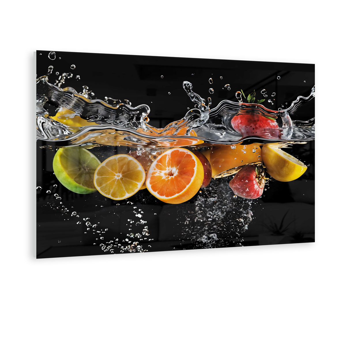 Fruit Splash - Acrylglas Ohne Rahmen
