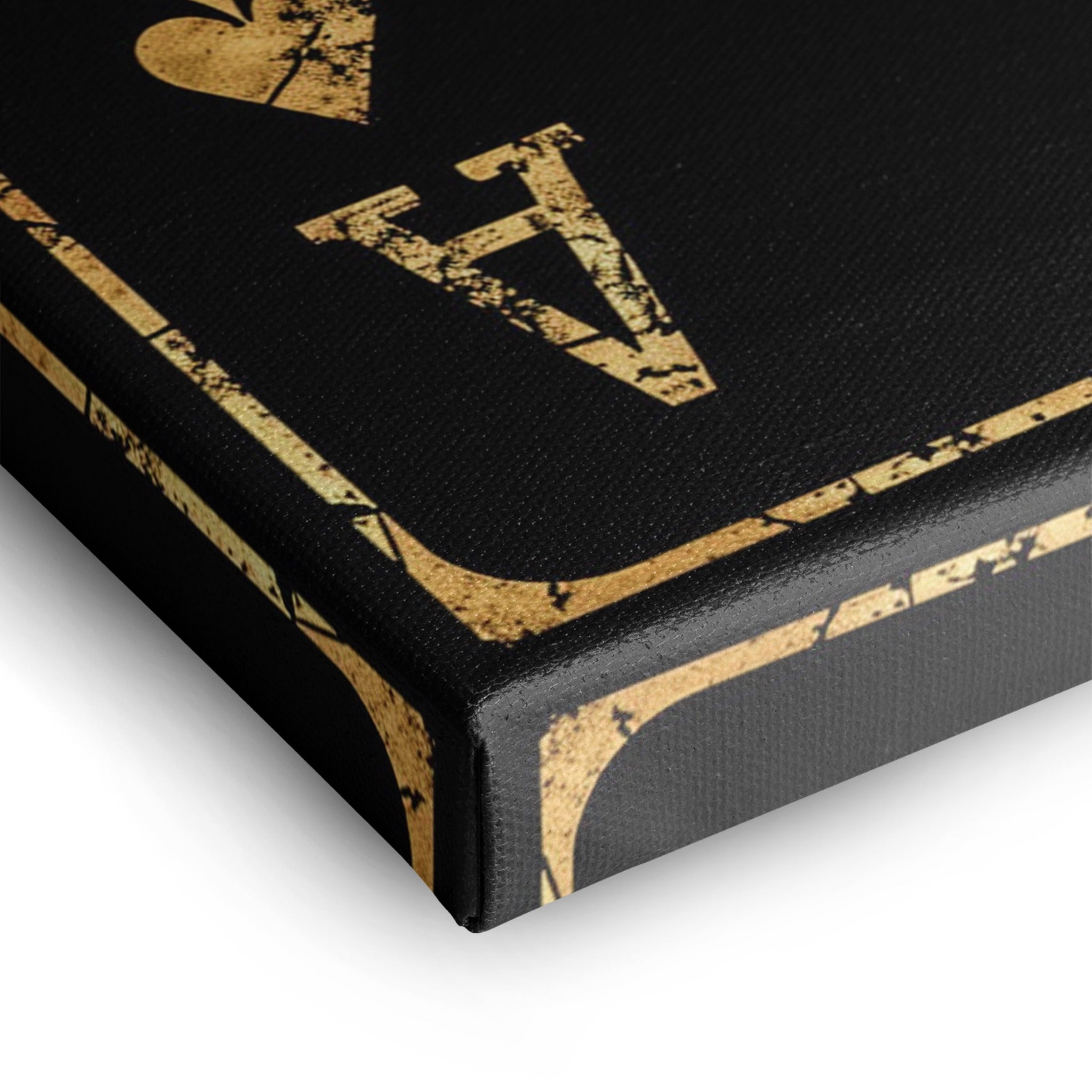 Golden Ace Leinwand