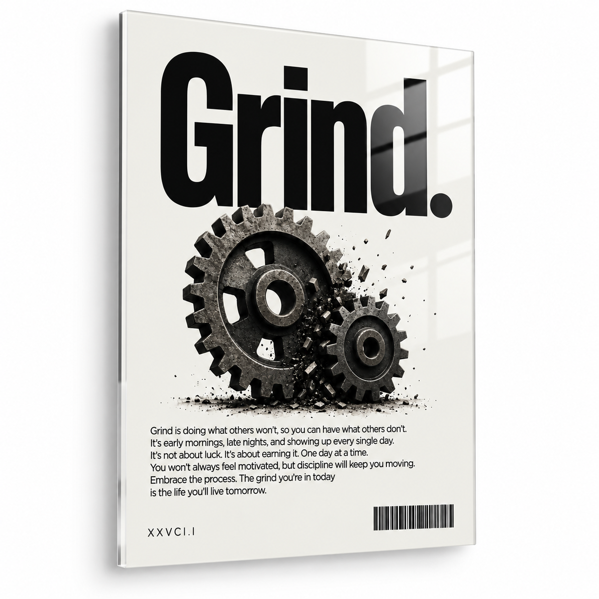Grind - Acrylglas Ohne Rahmen