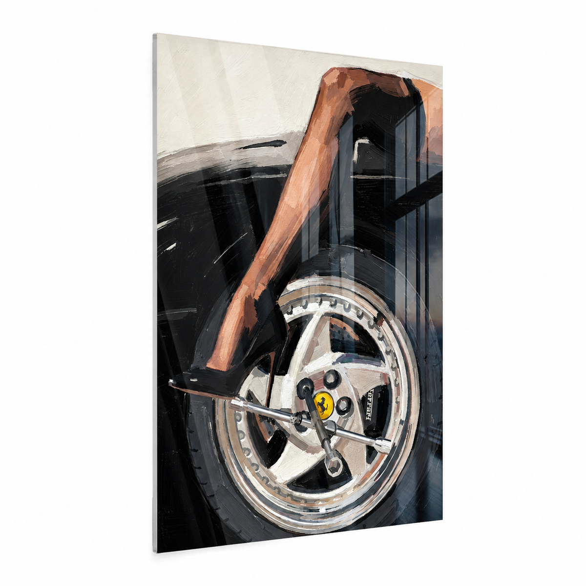 Leg Ferrari Acrylglas Ohne Rahmen