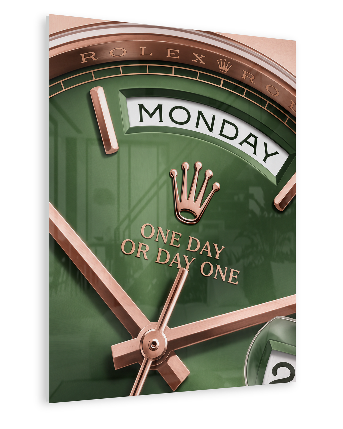 Monday Watch Acrylglas Ohne Rahmen