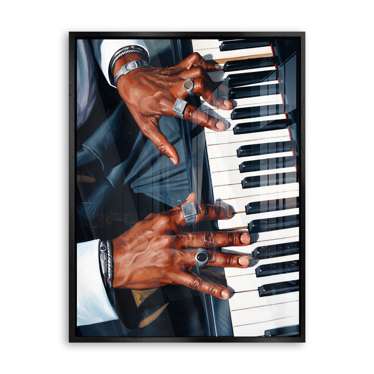 Piano Acrylglas Schwarz