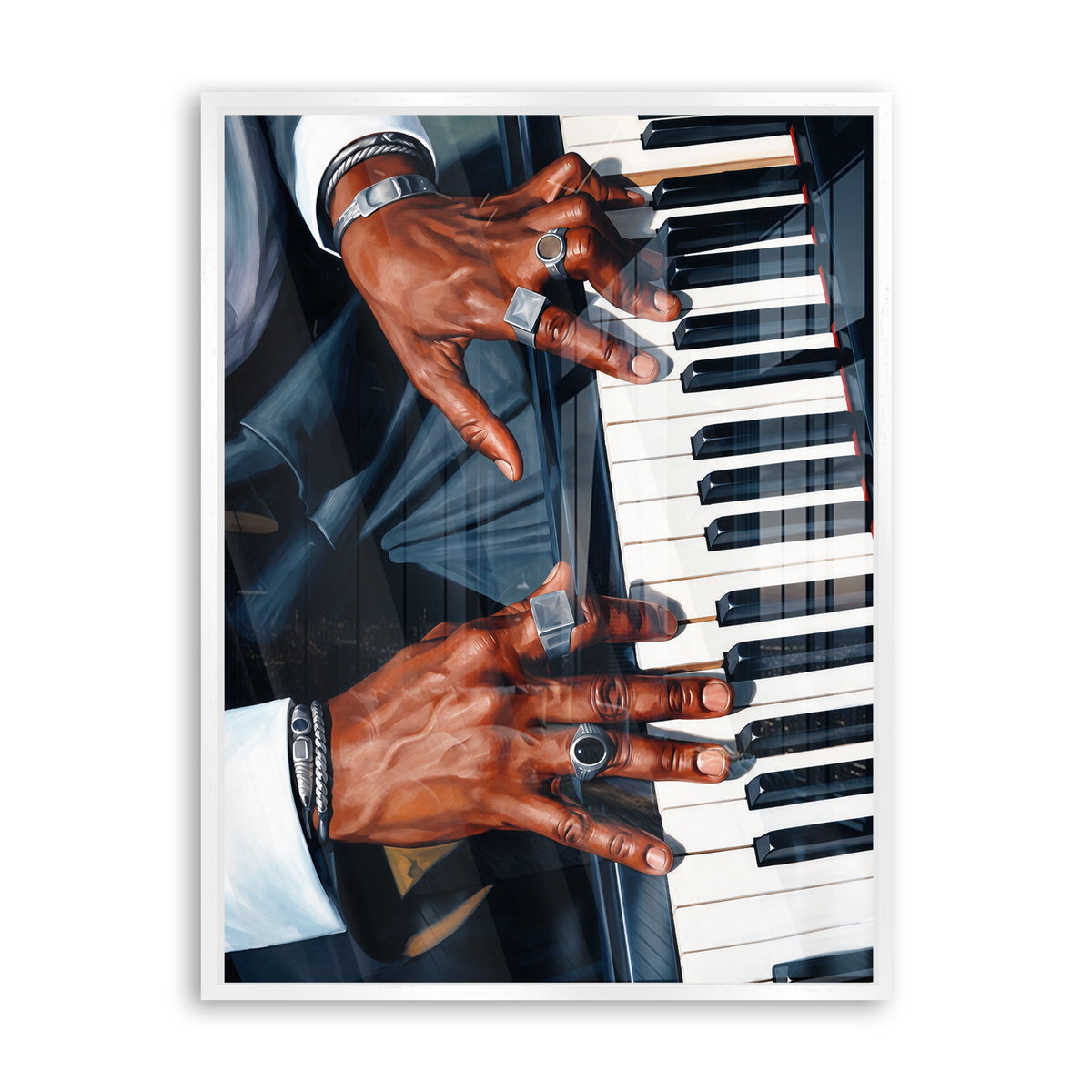Piano Acrylglas Weiß