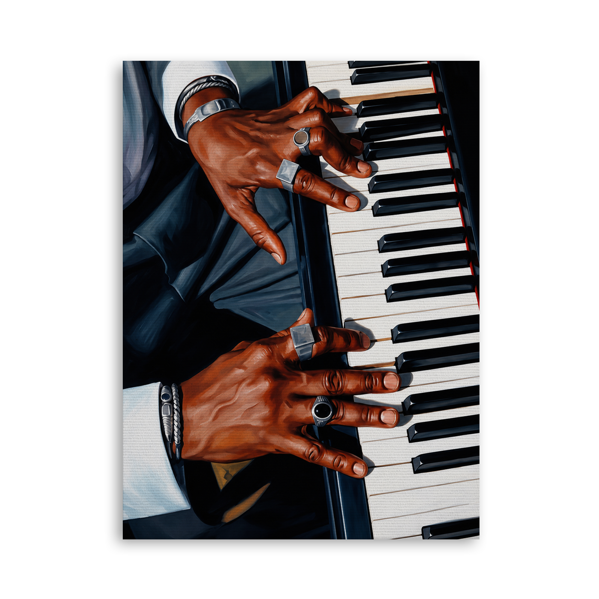 Piano Leinwand Ohne Rahmen