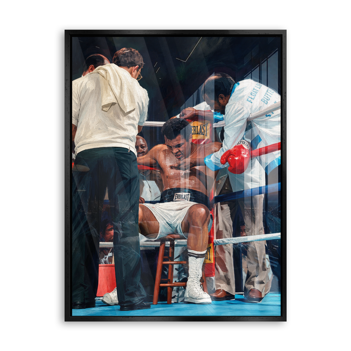 In the Corner - Acrylglas Schwarz