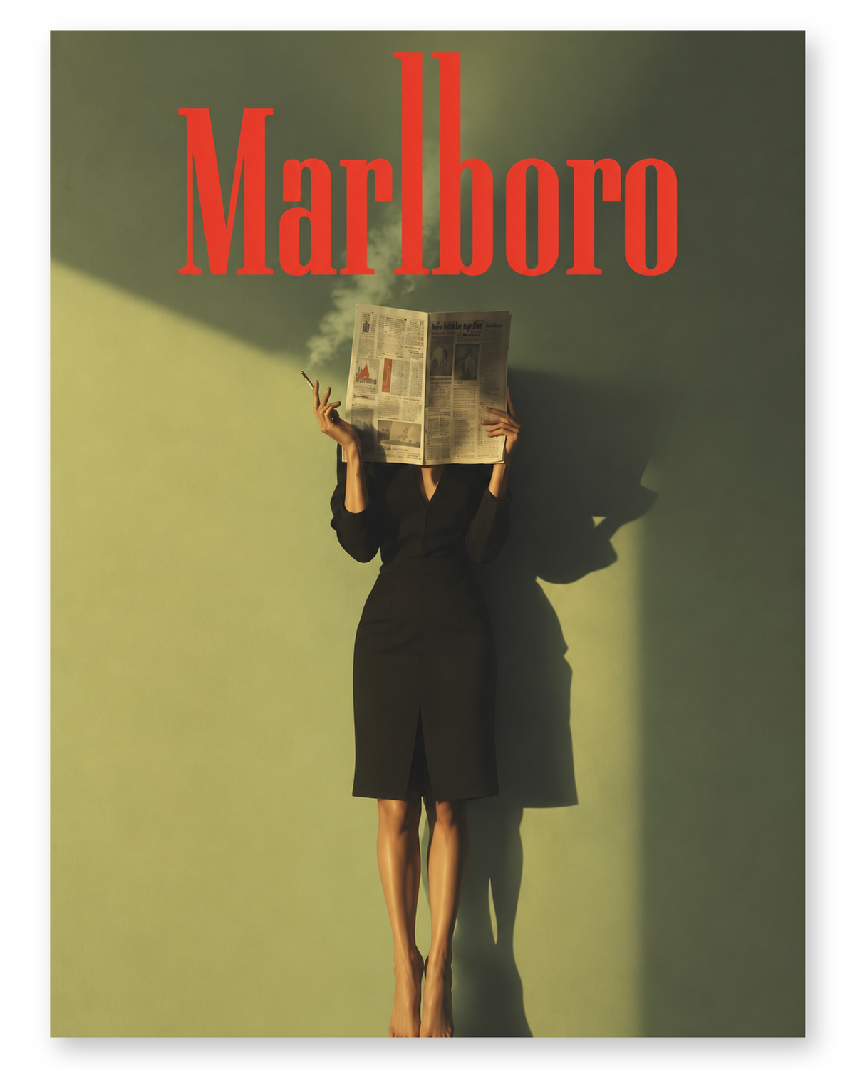 Marlboro - Morning Read - Poster