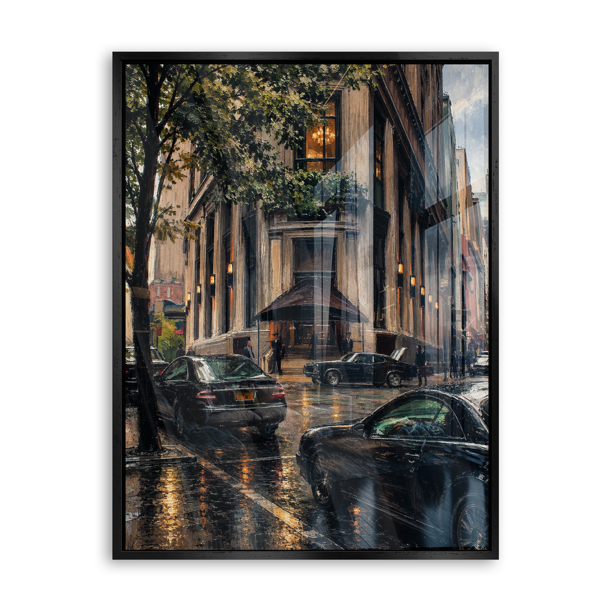 The Continental - Acrylglas Schwarz