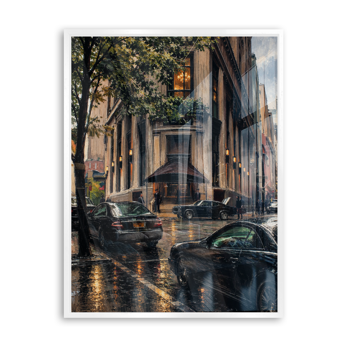 The Continental - Acrylglas Weiß