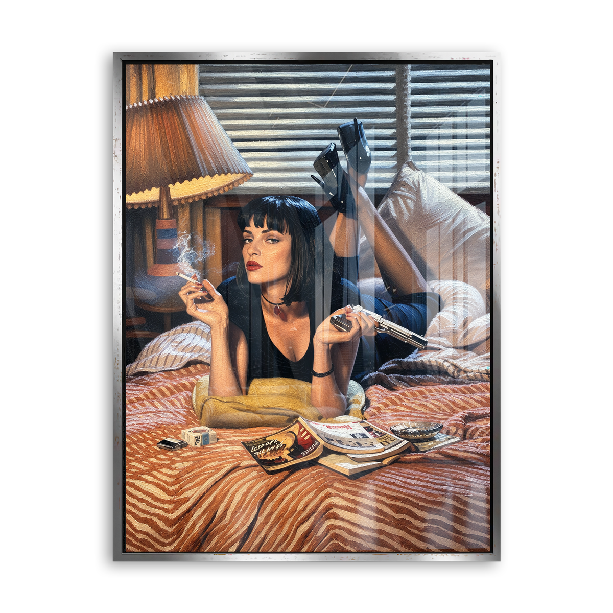 Midnight Muse - Acrylglas Silber