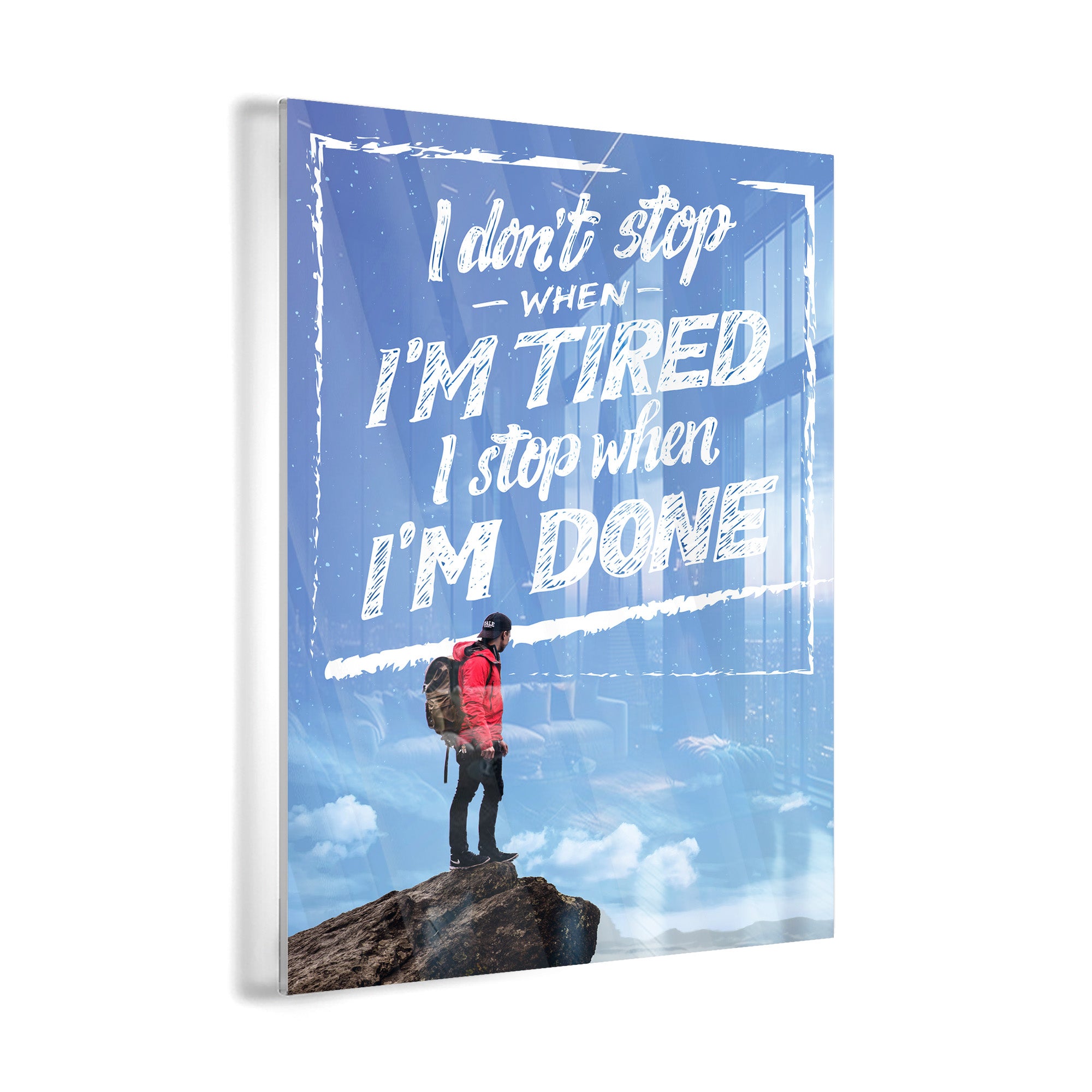 I don't stop 