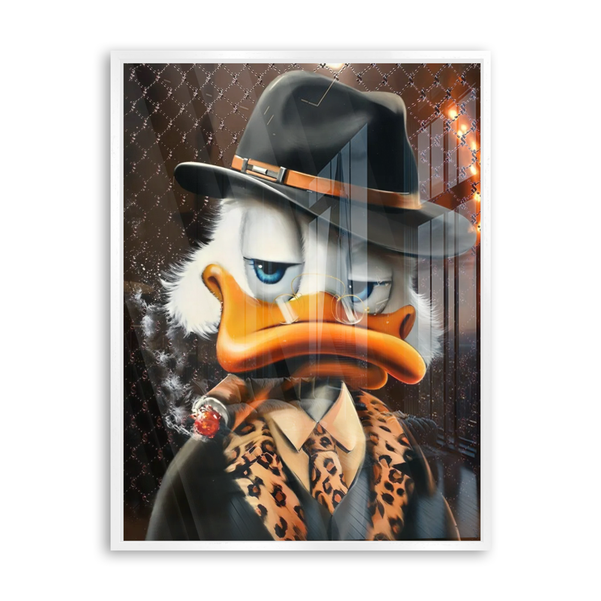 Old Money Mood - Acrylglas Weiß