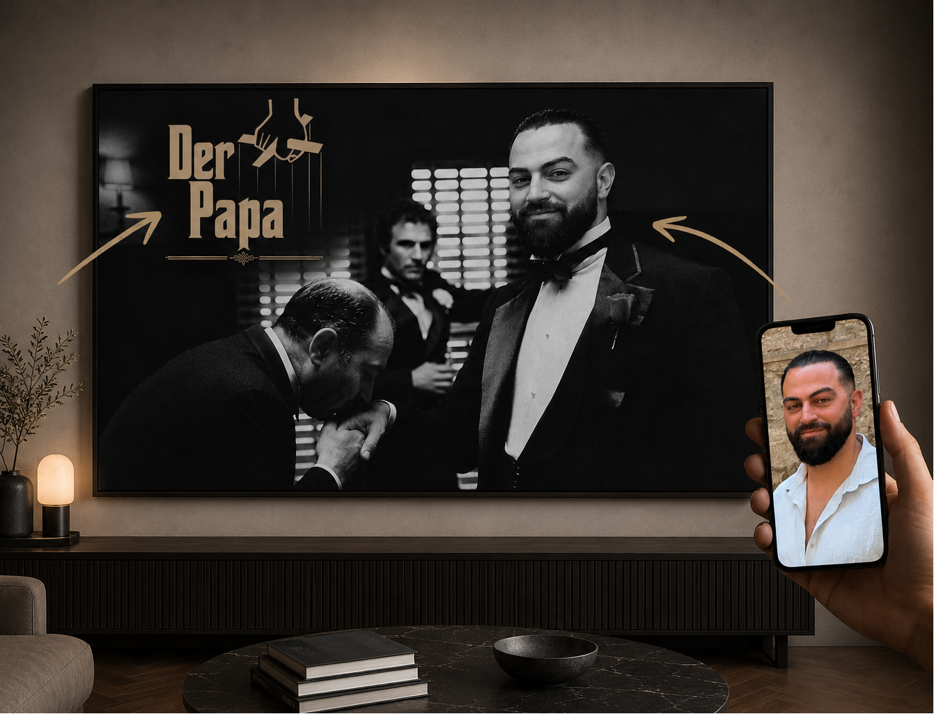 Dein eigenes Foto - Der Papa