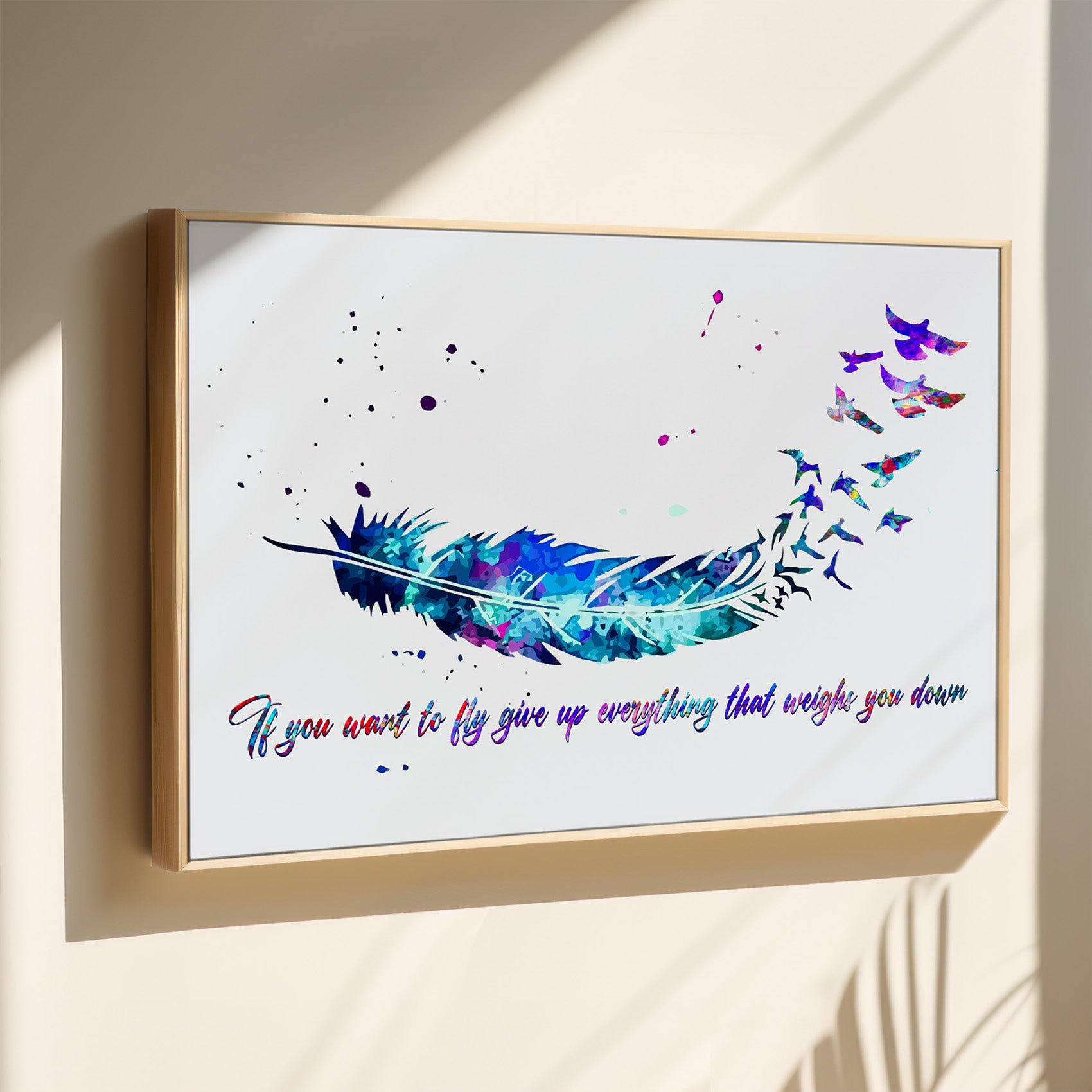 If you want to fly 