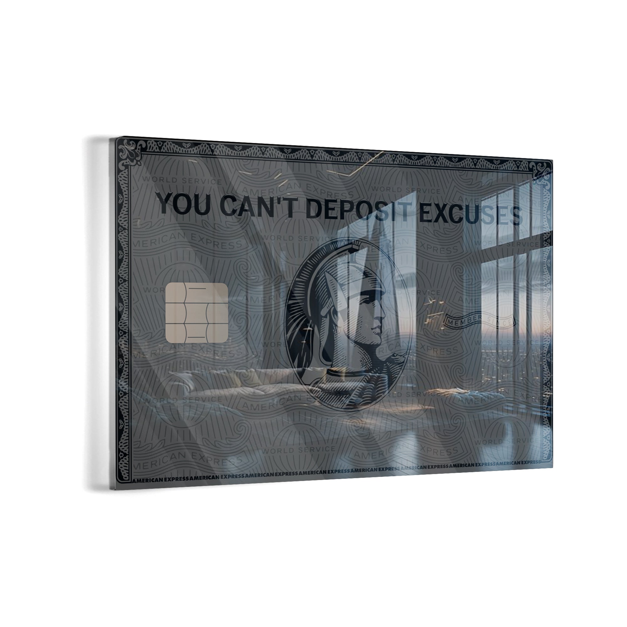 Stay Silent Let Your Action Speak- Canvas/Acrylic Glass 