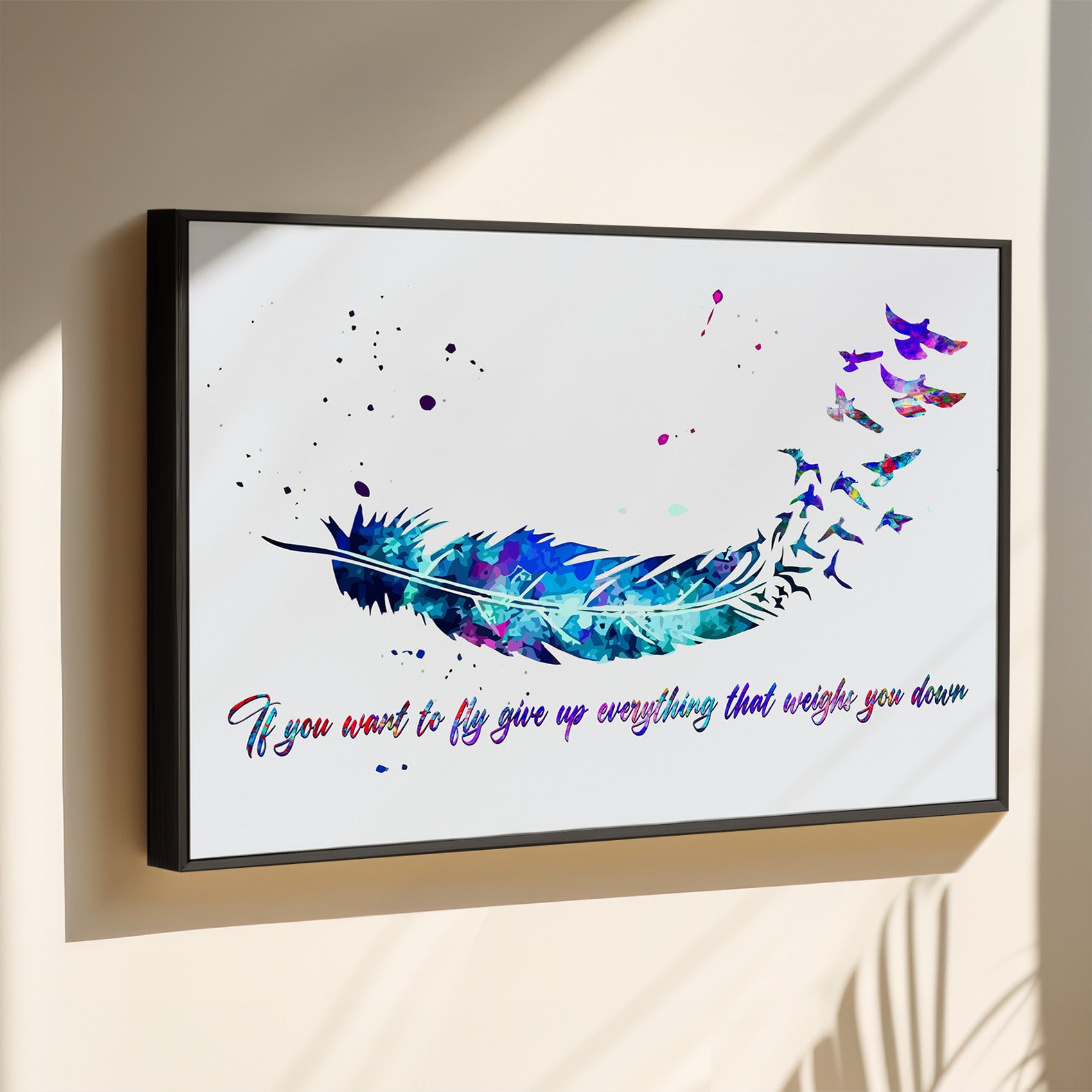 If you want to fly 