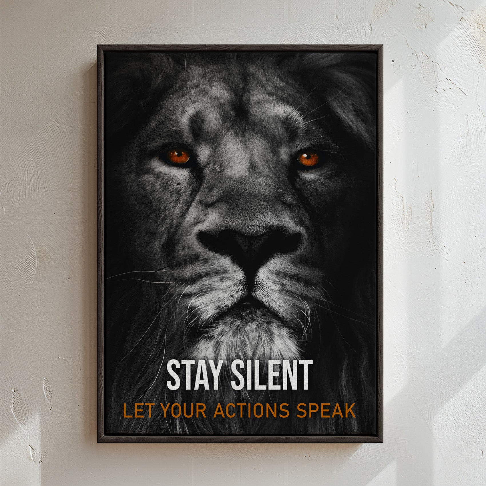 Stay Silent Let Your Action Speak 