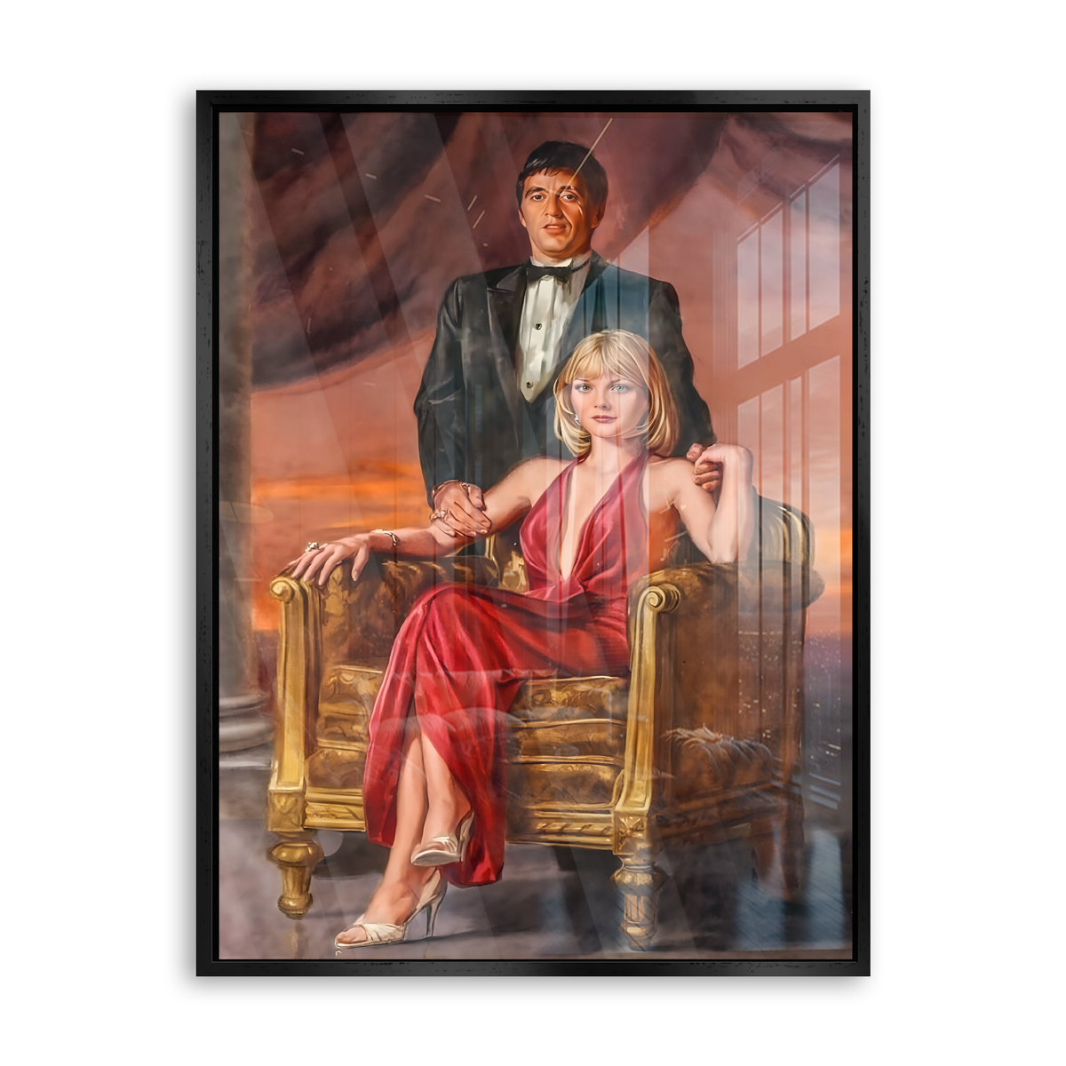 Scarlet Empire - Acrylglas Schwarz