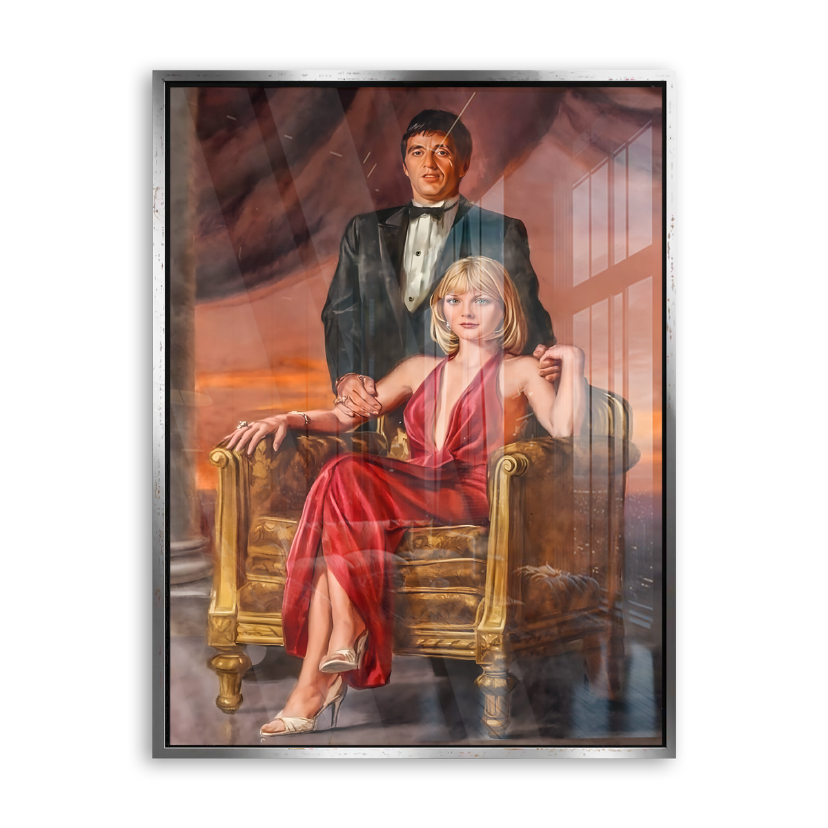 Scarlet Empire - Acrylglas Silber